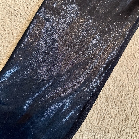 NWOT JoyLab Sparkle Leggings Women's Large L High-Rise Seamless Metallic Mesh - Picture 5 of 11